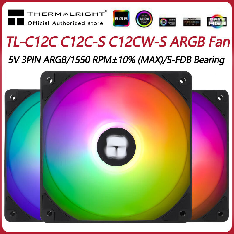 Esports Gaming Fan - Thermalright TL-C12C 3 in 1 120mm