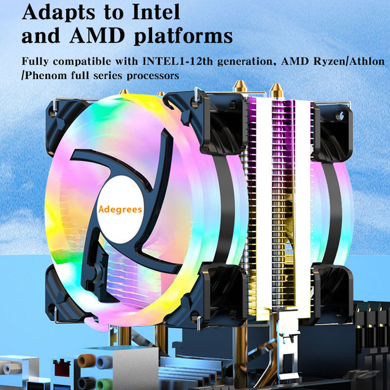 CPU Cooler 3Pin/4Pin PWM CPU P - Esports Gaming Fan 리뷰 및 가격