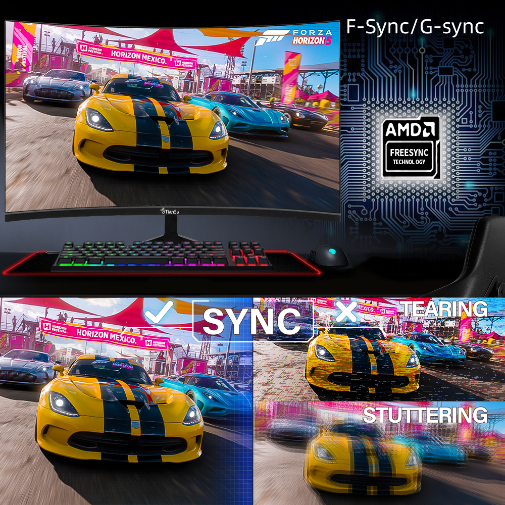 Tiansu monitor 27 inch 144Hz 2 - Gaming Monitor Curved 리뷰 및 가격