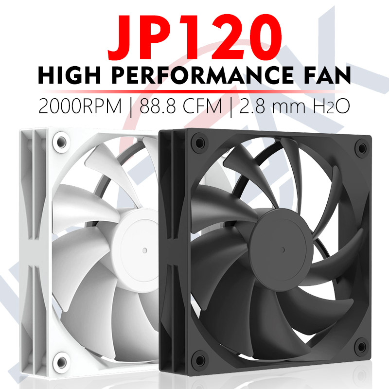 JUMPEAK JP120 120mm Fan 2000RP - Esports Gaming Fan 리뷰 및 가격