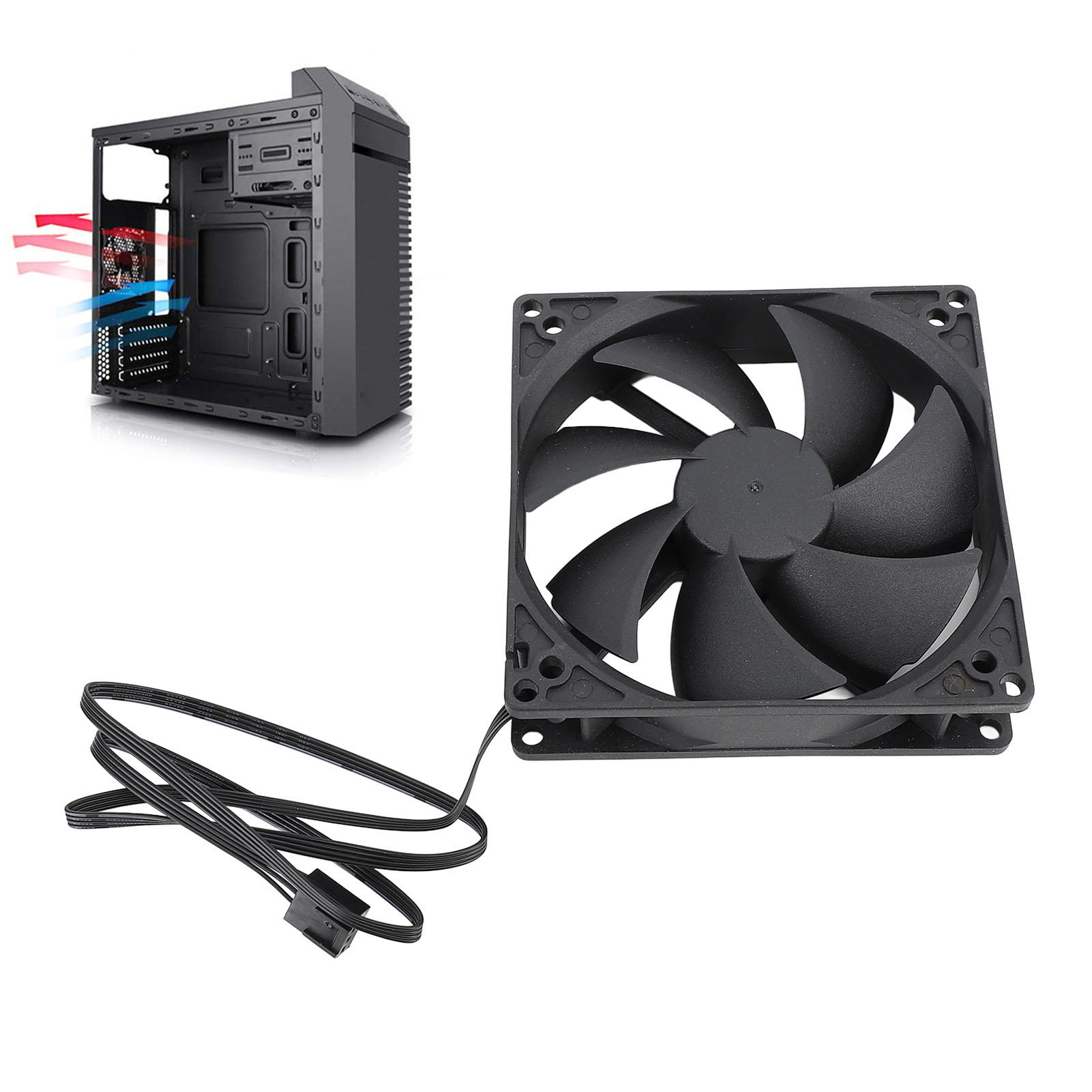 100mm PC PWM Case Fan 100mm Du - Esports Gaming Fan 리뷰 및 가격