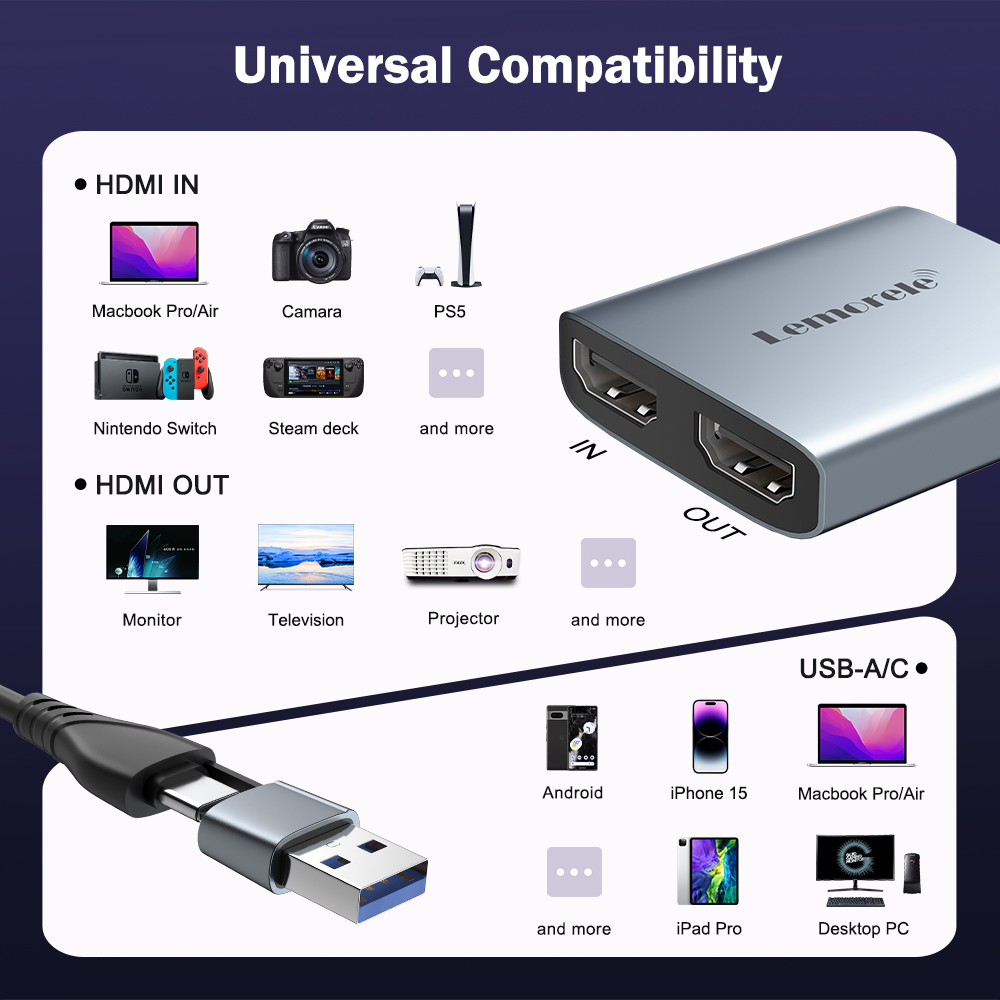 Lemorele Video Capture Card HD - Elgato Stream Deck 리뷰 및 가격