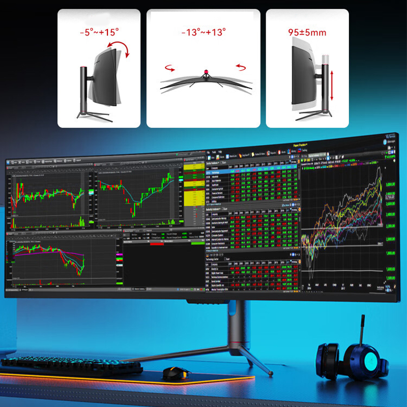 49-Inch Ultrawide Curved Gamin - Gaming Monitor Curved 리뷰 및 가격