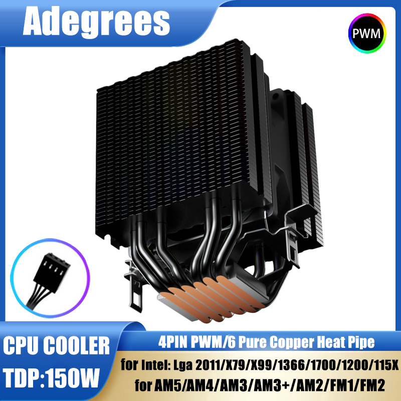 6 Heat Pipes CPU Air Cooler 4  - Esports Gaming Fan 리뷰 및 가격