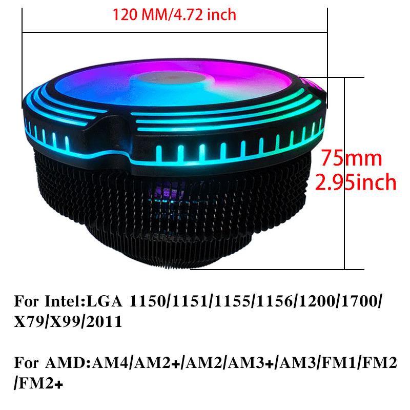 X99 CPU Air Cooler ARGB PC Pro - Esports Gaming Fan 리뷰 및 가격