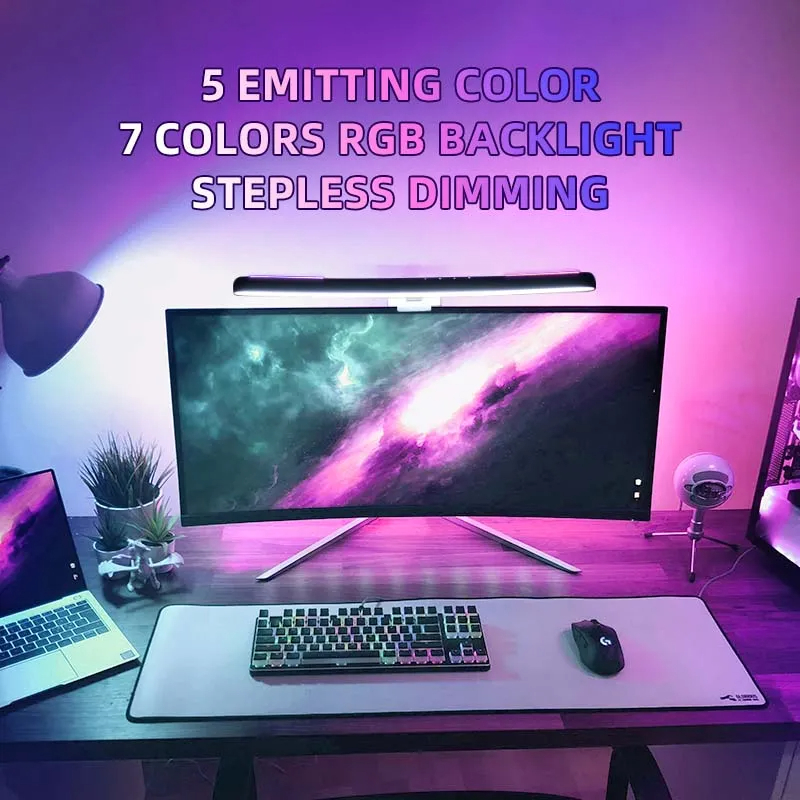 Curved LED Monitor Light Bar U - Gaming Monitor Curved 리뷰 및 가격