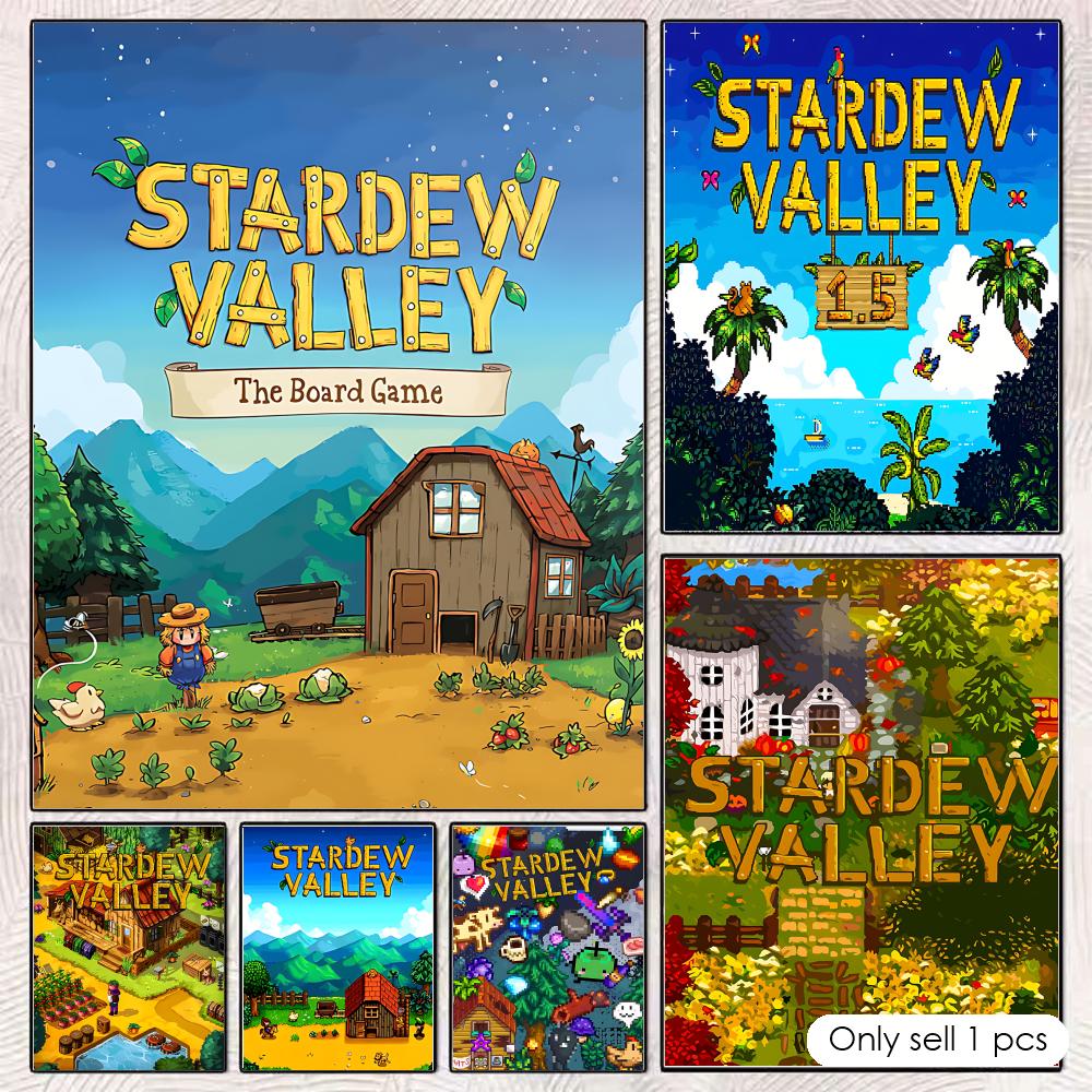 S-Stardew V-ValleyS Poster HD  - Esports And Gaming Lounge 리뷰 및 가격